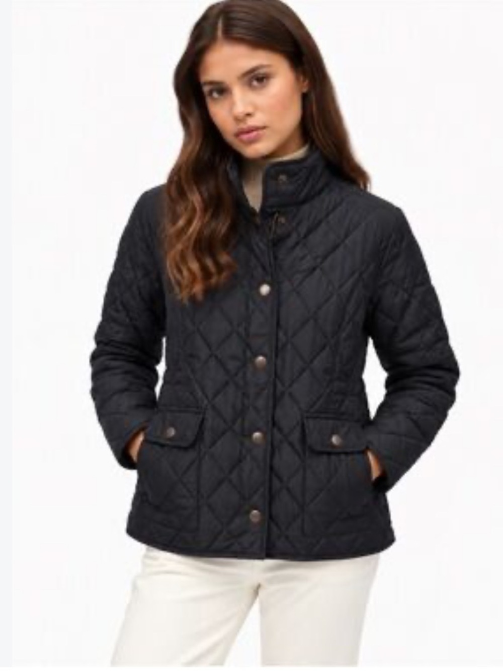 Eddie Bauer Down Barn Jacket Black Sz L